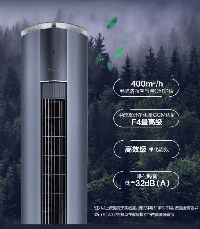 Efficient Formaldehyde Removal Air Conditioning Air Purifier Integrated Machine Living Room Column Air Conditioning Vertical Cabinet Machine KFR-50LW/NhDj1BGj