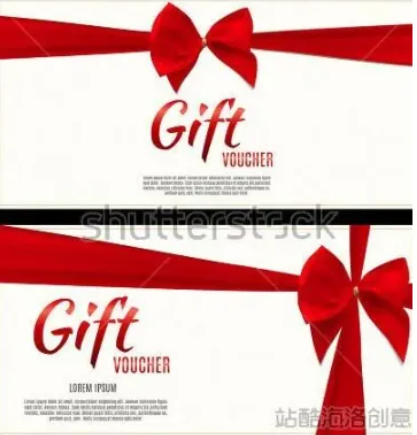 Shopping voucher Shopping voucher