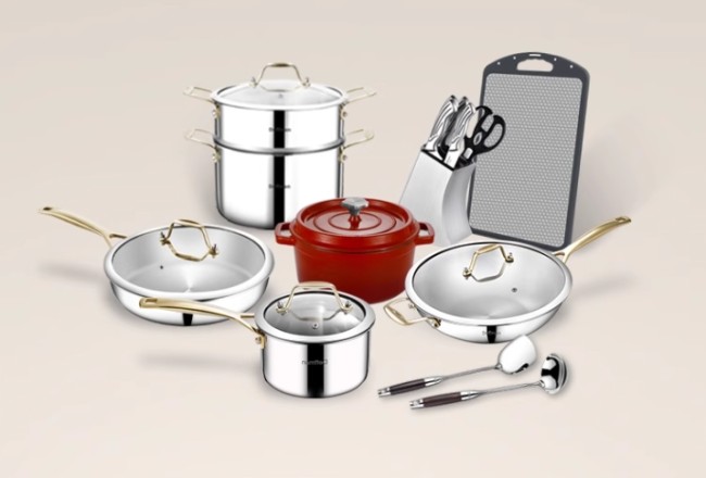 SUS316 cook set /high-grade/ import from Germany/Chinese New Year/big meal