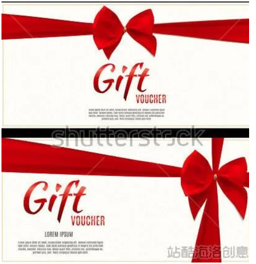 Gift Shopping voucher