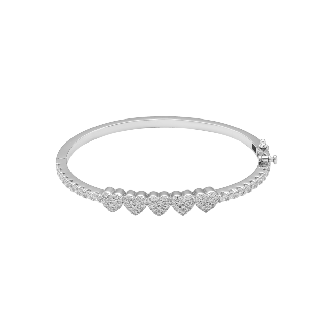 APM Heart to heart diamond bracelet