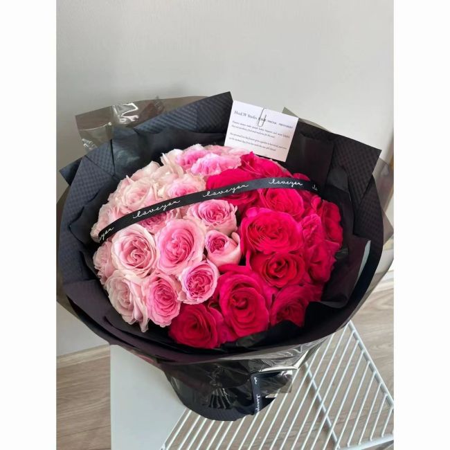 Surprise birthday flowers