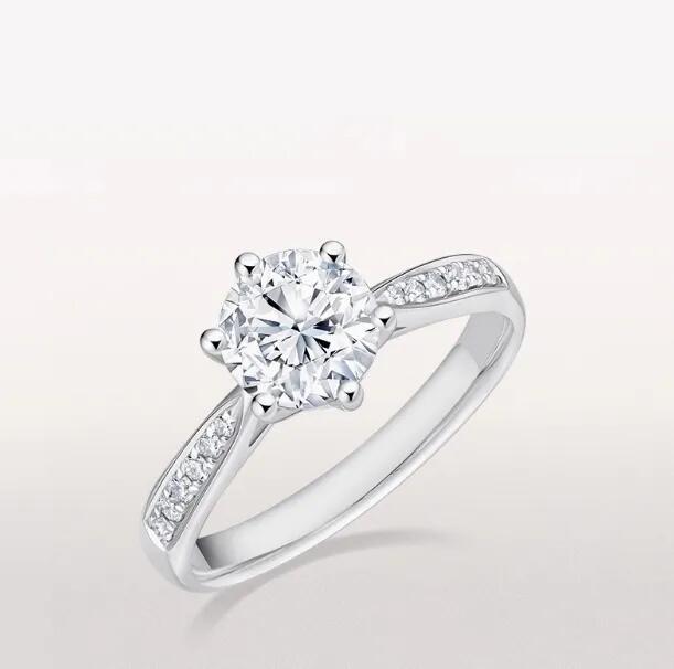 True Love 18K Diamond Ring Engagement Ring
