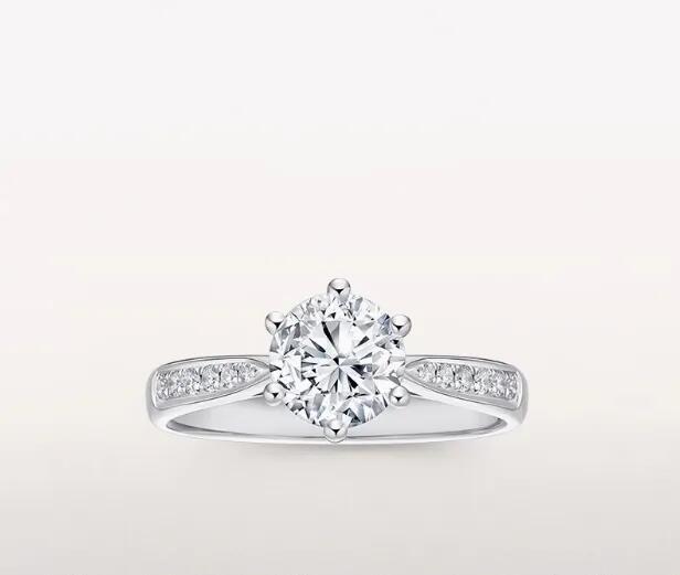True Love 18K Diamond Ring Engagement Ring