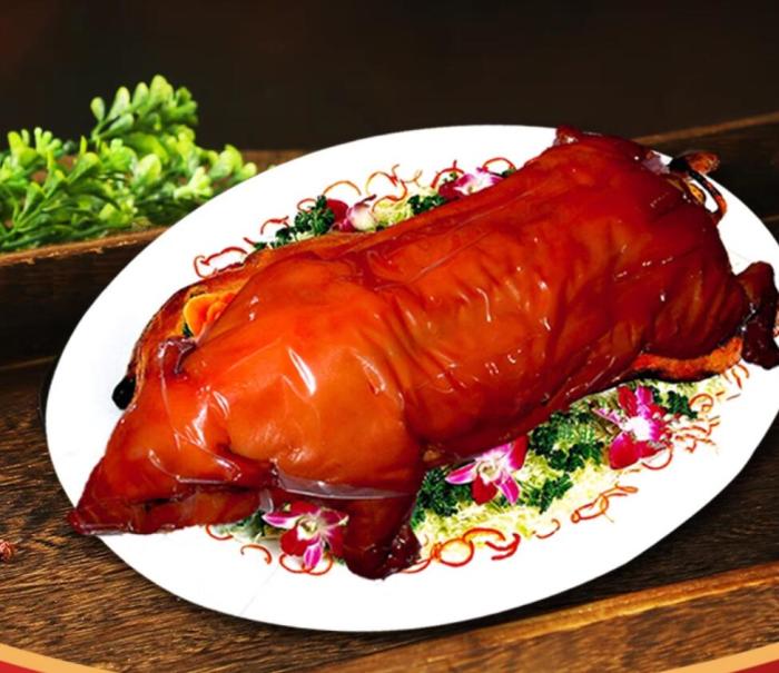 Roast Suckling Pig- for Tomb-Sweeping Day- worship the ancestors