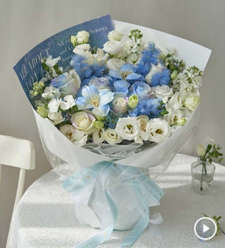 Zodiac Guardian Flowers  blue 