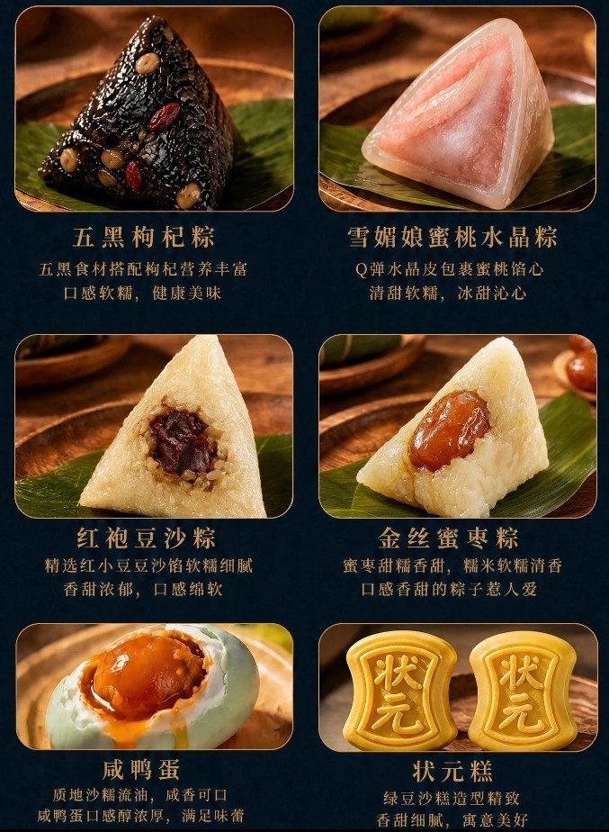 Dragon Boat Festival special gift zongzi