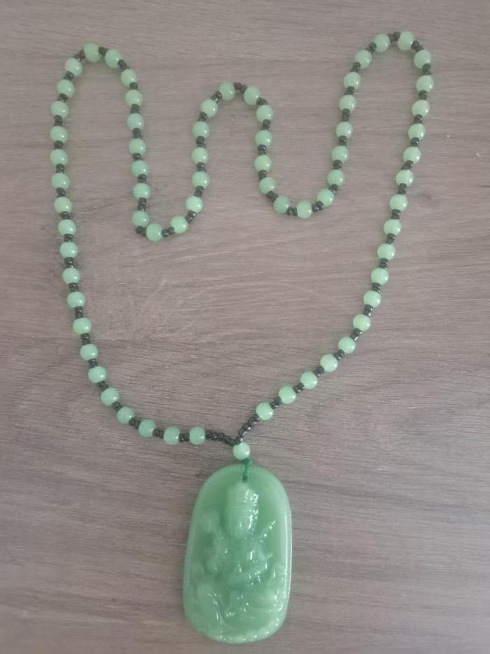 Jade Buddha Amulet