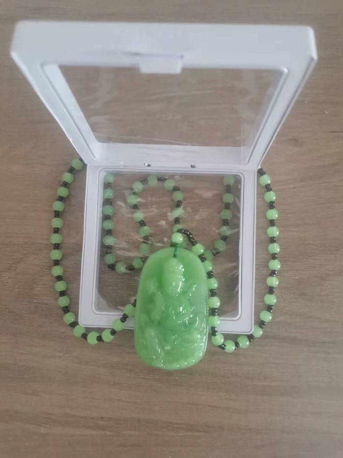 Jade Buddha Amulet