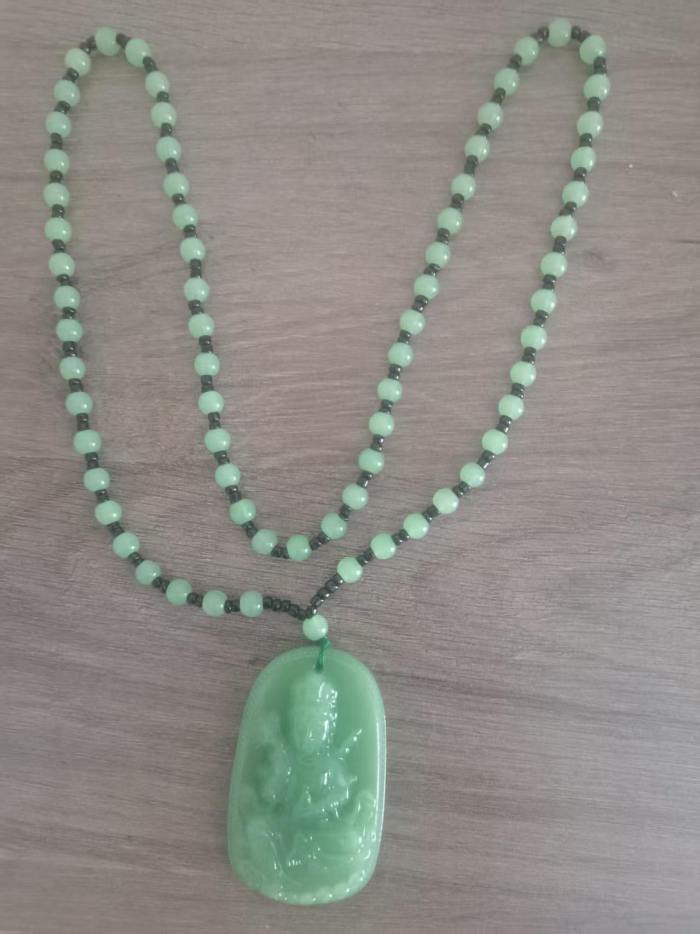 Jade Buddha Amulet