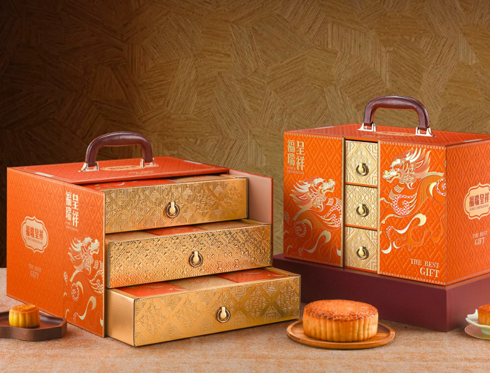 Mooncake gift box set - Mid-Autumn Festival gift with 24 pieces and 16 flavors