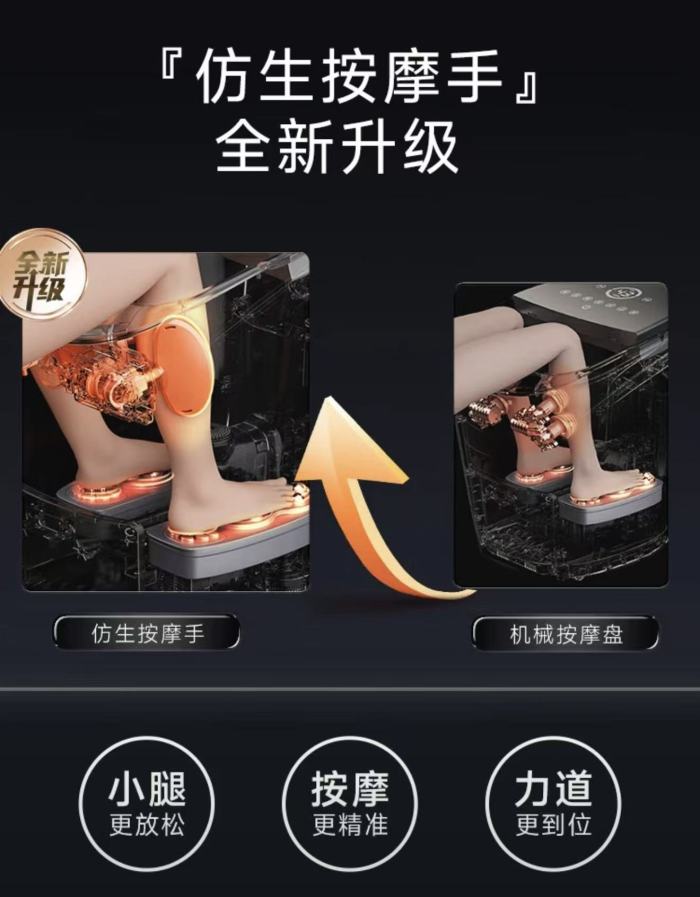 MOPUU Brand Smart Sterilizing Fully Automatic Electric Massage Constant-Temperature Foot Bath Tub—Deep-Soaking Foot Care Wonder with Air-Cushion Kneading Foot Bath Basin—Perfect Birthday and Holiday Gift for Elders, Parents, and Former Supervisors—UV Sterilization + Calf Massage + Hot Air Drying