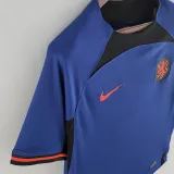 2022-23 Netherlands Away World Cup Fans Soccer Jersey