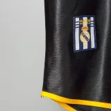 2000-2001 RMA Away Black Retro Soccer Jersey