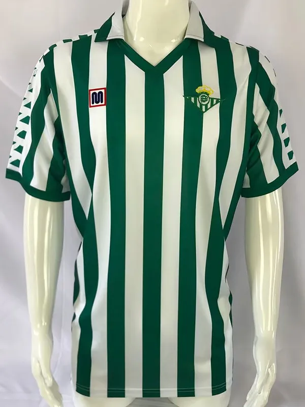 1982-1985 Real Betis Home Retro Soccer Jersey