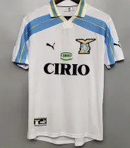 1999-2000 Lazio Centenary White Retro Soccer Jersey