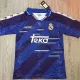 1994-1996 RMA Away Purple Blue Retro Soccer Jersey