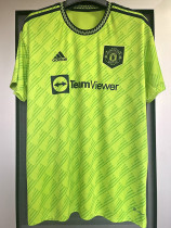 22-23 Man Utd Third Fans Soccer Jersey