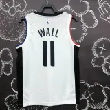 Clippers WALL #11 White Top Quality Hot Pressing NBA Jersey