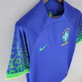 2022-23 Brazil Away World Cup Fans Soccer Jersey
