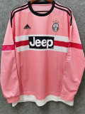 2015-2016 JUV Away Retro Long Sleeve Soccer Jersey (长袖)