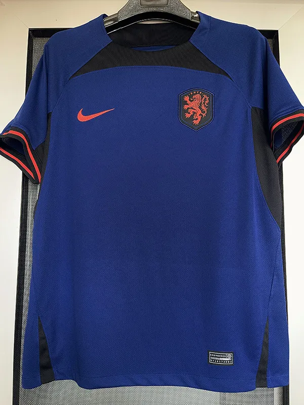 2022-23 Netherlands Away World Cup Fans Soccer Jersey