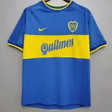 1999-2000 Boca Juniors Home Retro Soccer Jersey