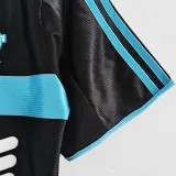 1999-2000 Marseille Away Black Retro Soccer Jersey