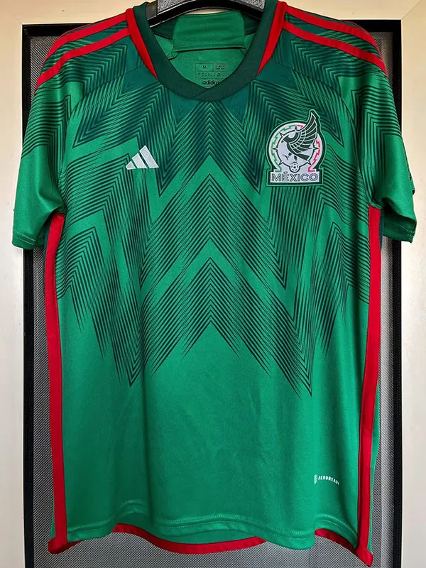 2022-23 Mexico Home World Cup Fans Soccer Jersey