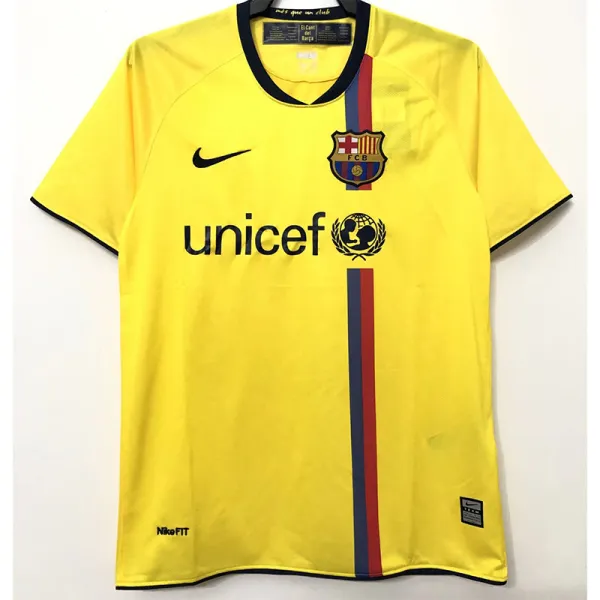 2008-2009 BAR Yellow Retro Soccer Jersey