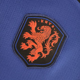 2022-23 Netherlands Away World Cup Fans Soccer Jersey