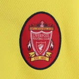 1997-1998 LIV Away Yellow Retro Soccer Jersey