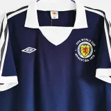 1978 Scotland blue Retro Soccer Jersey