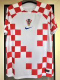 2022-23 Croatia Home World Cup Fans Soccer Jersey