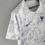 2022-23 France Away World Cup Fans Soccer Jersey