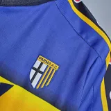 2001-2002 Parma Home Retro Soccer Jersey