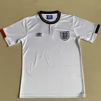 1988 England Home Retro Soccer Jersey