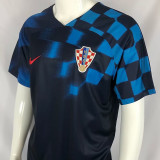2022-23 Croatia Away World Cup Fans Soccer Jersey