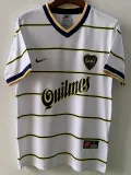 1999 Boca Juniors Away White Retro Soccer Jersey