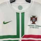 2012 Portugal Away Long Sleeve Retro Soccer Jersey (长袖)
