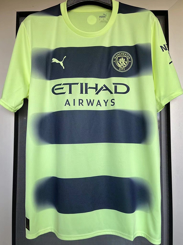 2022-23 Man City Third Fans Soccer Jersey