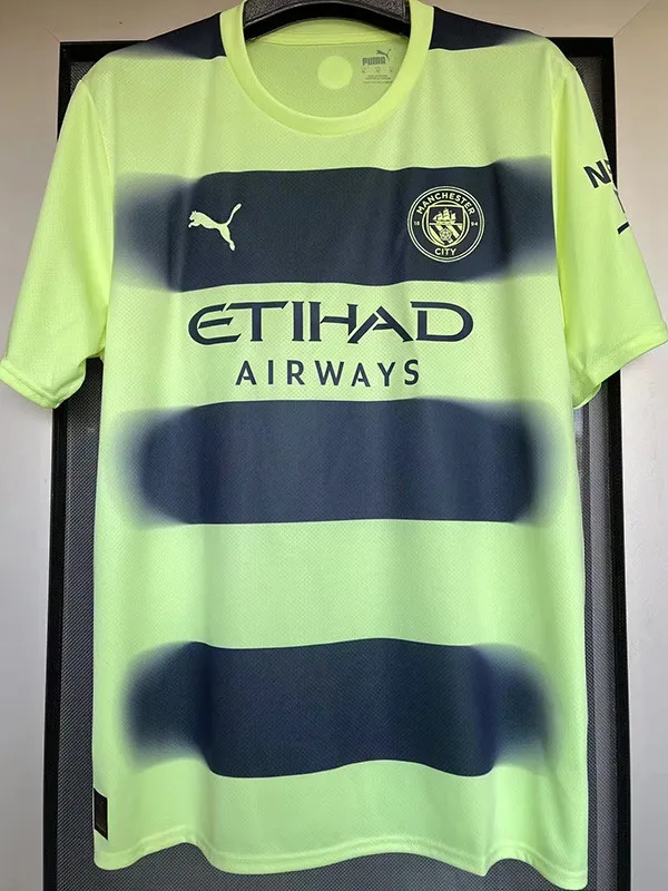 2022-23 Man City Third Fans Soccer Jersey