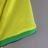2022-23 Brazil Home World Cup Fans Soccer Jersey