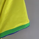 2022-23 Brazil Home World Cup Fans Soccer Jersey