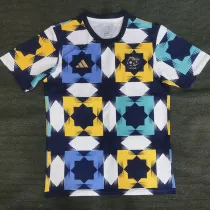 2022 Algeria Yellow Blue Training shirts (二星)