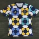 2022 Algeria Yellow Blue Training shirts (二星)