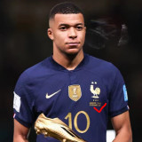 2022-23 France Home World Cup Player Version Soccer Jersey