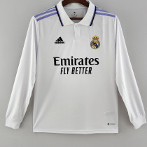 2022-23 RMA Home Long Sleeve Soccer Jersey (长袖)