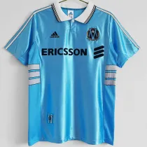1998-1999 Marseille Away Retro Soccer Jersey