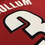 Trail Blazers McCOLLUM #３Red Trapeze Edition Top Quality Hot Pressing NBA Jersey